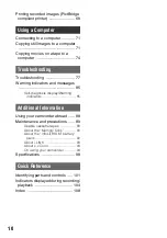 Preview for 10 page of Sony HD1000N Operating Manual