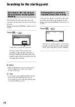 Preview for 30 page of Sony HD1000N Operating Manual