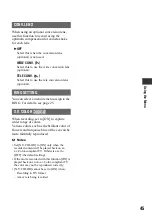 Preview for 45 page of Sony HD1000N Operating Manual