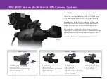 Preview for 3 page of Sony HDC-3300R Brochure