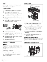 Preview for 16 page of Sony HDC-3300R Operation Manual