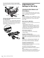 Preview for 20 page of Sony HDC-3300R Operation Manual