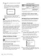 Preview for 22 page of Sony HDC-3300R Operation Manual