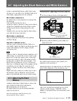 Preview for 85 page of Sony HDC-750A Operation Manual