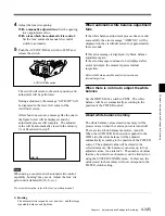 Preview for 87 page of Sony HDC-750A Operation Manual