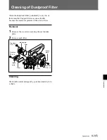 Preview for 111 page of Sony HDC-750A Operation Manual