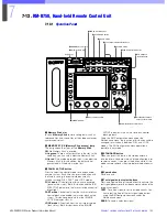 Preview for 132 page of Sony HDC-900 Series Product Information Manual