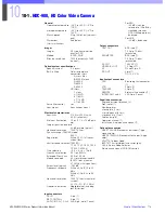 Preview for 178 page of Sony HDC-900 Series Product Information Manual