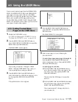 Preview for 105 page of Sony HDC-F950 Operation Manual