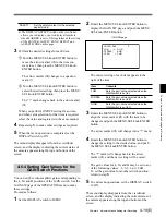 Preview for 113 page of Sony HDC-F950 Operation Manual