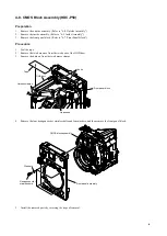 Предварительный просмотр 39 страницы Sony HDC-P31 Service Manual