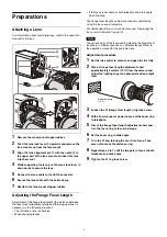 Предварительный просмотр 8 страницы Sony HDC-P50 Operating Instructions Manual