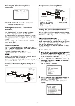 Предварительный просмотр 12 страницы Sony HDC-P50 Operating Instructions Manual