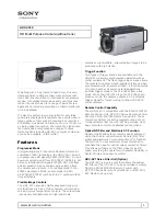 Sony HDC-X310 Instruction preview