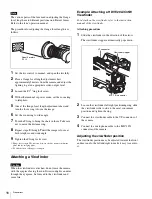 Preview for 16 page of Sony HDC1580 Operation Manual