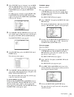 Preview for 29 page of Sony HDC1580 Operation Manual