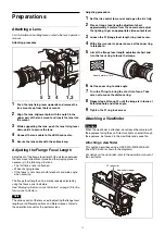 Preview for 12 page of Sony HDC3500 Operating Instructions Manual