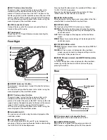 Предварительный просмотр 6 страницы Sony HDC4800 Operating Instructions Manual