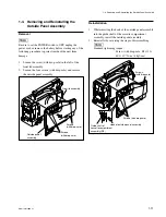 Предварительный просмотр 27 страницы Sony HDCAM HDW-730 Maintenance Manual