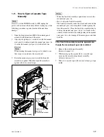 Предварительный просмотр 43 страницы Sony HDCAM HDW-730 Maintenance Manual