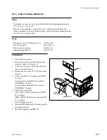 Предварительный просмотр 431 страницы Sony HDCAM HDW-730 Maintenance Manual