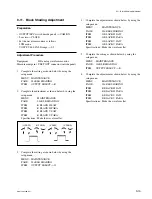 Предварительный просмотр 463 страницы Sony HDCAM HDW-730 Maintenance Manual