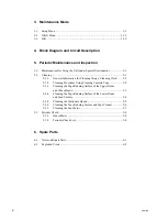 Preview for 6 page of Sony HDCAM HDW250 Maintenance Manual