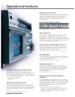 Предварительный просмотр 8 страницы Sony HDCAM-SR SRW5100 Brochure