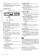 Предварительный просмотр 20 страницы Sony HDCAM-SR SRW5100 Operation Manual