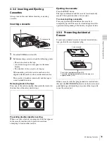 Предварительный просмотр 31 страницы Sony HDCAM-SR SRW5100 Operation Manual