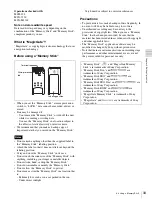 Предварительный просмотр 33 страницы Sony HDCAM-SR SRW5100 Operation Manual