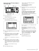 Предварительный просмотр 37 страницы Sony HDCAM-SR SRW5100 Operation Manual