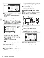 Предварительный просмотр 42 страницы Sony HDCAM-SR SRW5100 Operation Manual