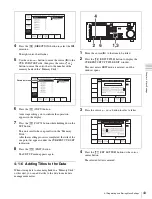 Предварительный просмотр 43 страницы Sony HDCAM-SR SRW5100 Operation Manual