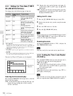 Предварительный просмотр 54 страницы Sony HDCAM-SR SRW5100 Operation Manual