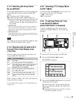 Предварительный просмотр 55 страницы Sony HDCAM-SR SRW5100 Operation Manual