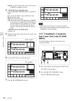 Предварительный просмотр 56 страницы Sony HDCAM-SR SRW5100 Operation Manual