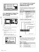 Предварительный просмотр 58 страницы Sony HDCAM-SR SRW5100 Operation Manual