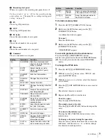 Предварительный просмотр 71 страницы Sony HDCAM-SR SRW5100 Operation Manual