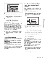 Предварительный просмотр 85 страницы Sony HDCAM-SR SRW5100 Operation Manual