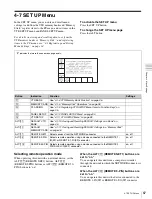 Предварительный просмотр 87 страницы Sony HDCAM-SR SRW5100 Operation Manual