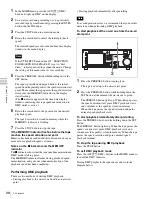 Предварительный просмотр 98 страницы Sony HDCAM-SR SRW5100 Operation Manual