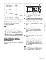 Предварительный просмотр 99 страницы Sony HDCAM-SR SRW5100 Operation Manual