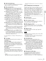 Preview for 19 page of Sony HDCAM-SR SRW5800 Operation Manual