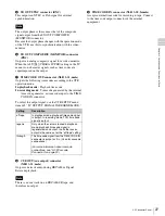 Preview for 27 page of Sony HDCAM-SR SRW5800 Operation Manual