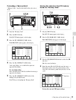 Предварительный просмотр 45 страницы Sony HDCAM-SR SRW5800 Operation Manual