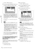 Предварительный просмотр 52 страницы Sony HDCAM-SR SRW5800 Operation Manual