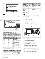 Preview for 56 page of Sony HDCAM-SR SRW5800 Operation Manual