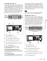 Preview for 57 page of Sony HDCAM-SR SRW5800 Operation Manual