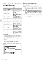 Preview for 60 page of Sony HDCAM-SR SRW5800 Operation Manual